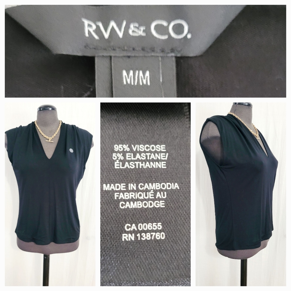 Black Tank / Tshirt / M